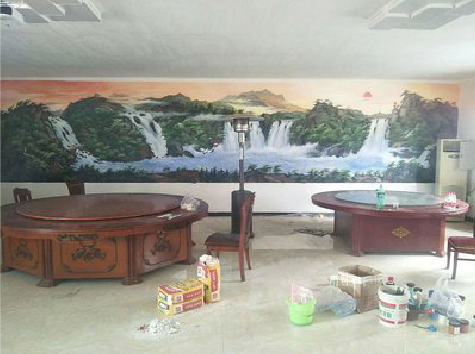 邵武墙绘-写实风景