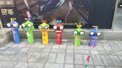 邵武商业区彩绘