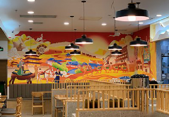 邵武商业空间彩绘介绍。