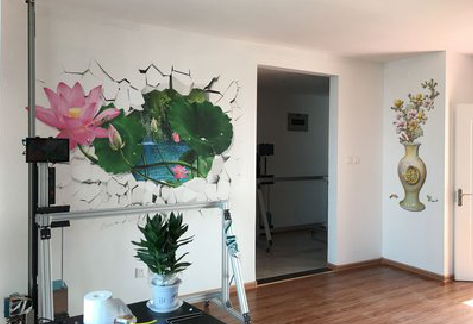 邵武墙体彩绘相比墙纸的优势。