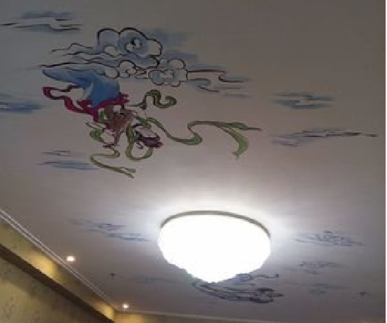 邵武如何快速绘制天花板上的手绘墙？